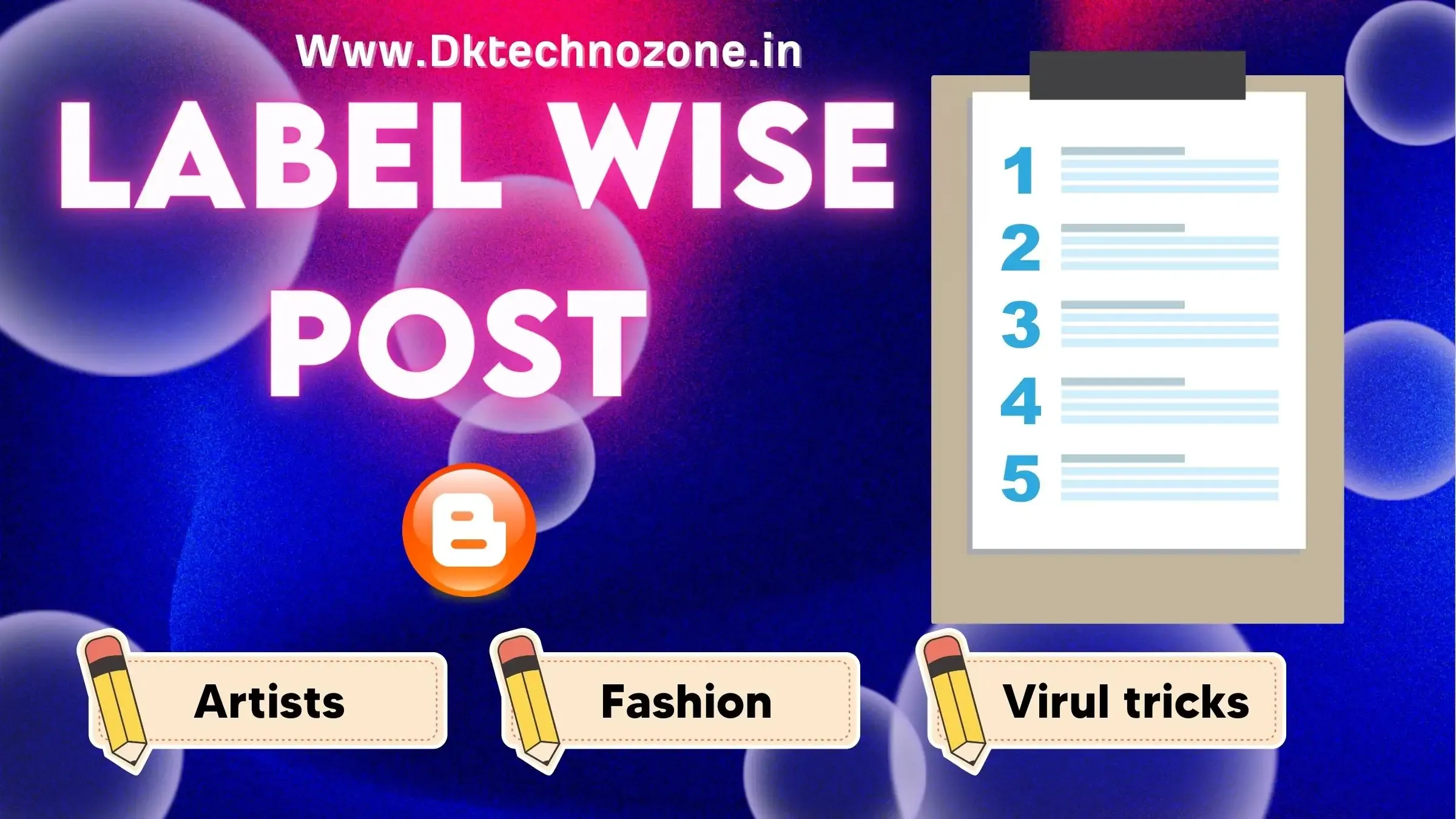how to solve level wise post in blogger.