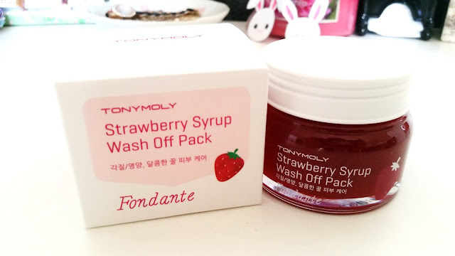 Tonymoly Strawberry Syrup Wash Off Pack (Fondante)