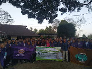 HMPT Mengadakan Diklat Dengan Terjun Langsung ke Lapangan