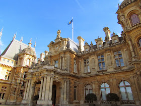Waddesdon Manor, autumn, Baron Ferdinand de Rothschild, National Trust, visit, day trip, architecture