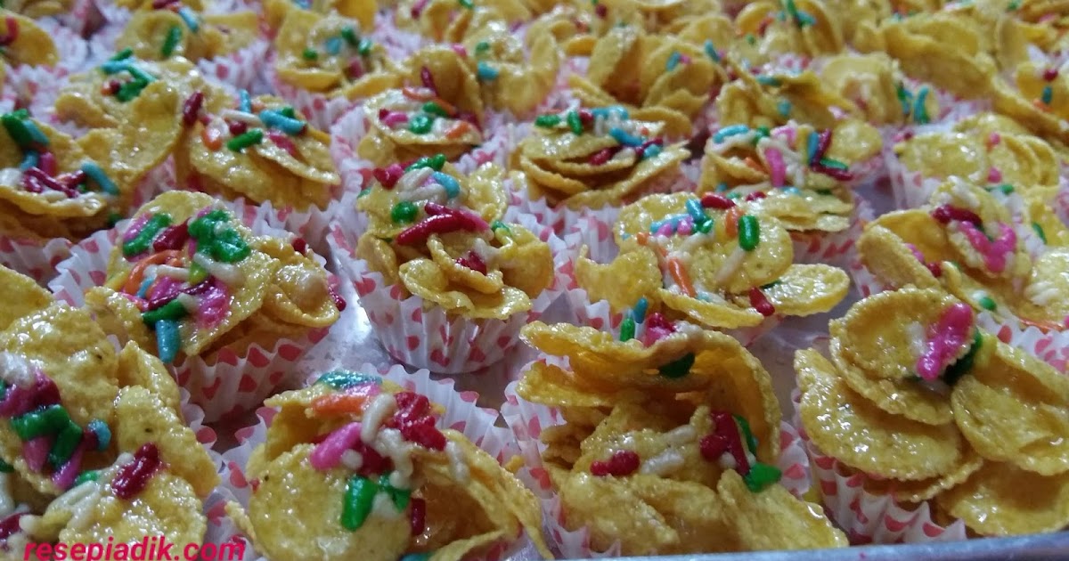 Resepi Cornflakes Madu - Resepi Adik