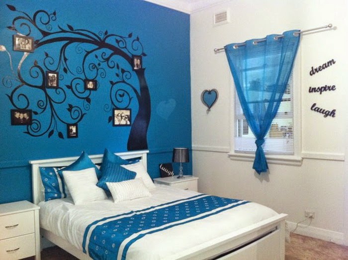 Sky Blue Bedroom Design and Ideas ~ Calgary, Edmonton 