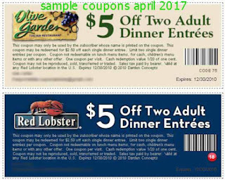 Olive Garden coupons for april 2017