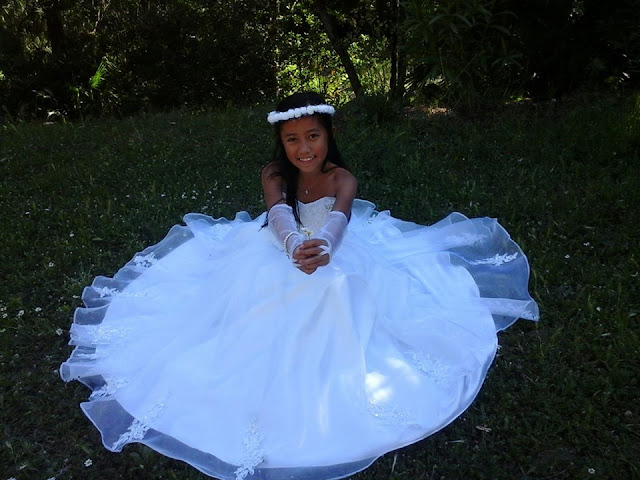 First Communion Gown for Charms Bucabal