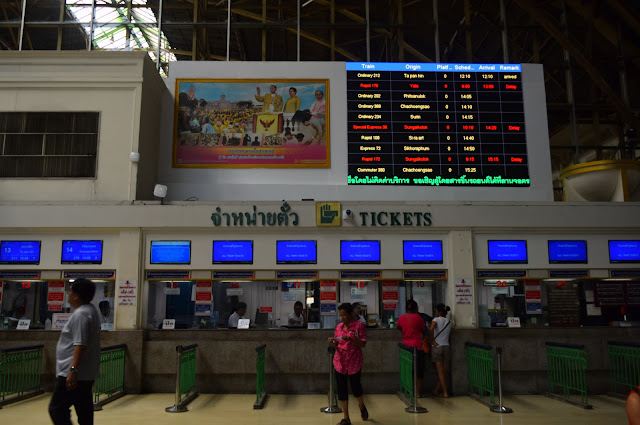 Bangkok Railway Ticket Counter_TrailforSmiles.blogspot.com