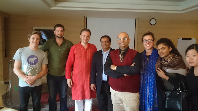 UK Delegates at Akshaya Patra