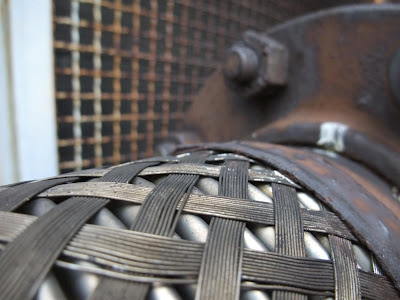 heat vent wire cover, old building air system