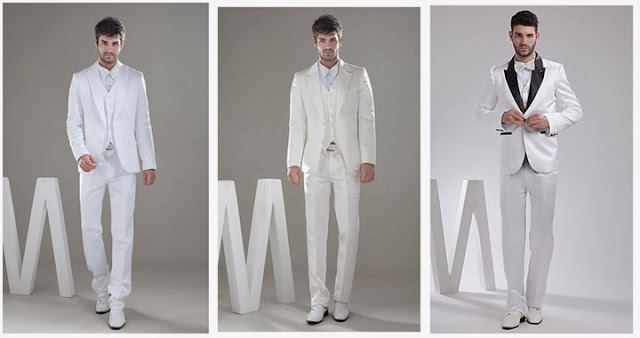 Groom Dress 2014 White Groom Suits White Suit For Wedding B