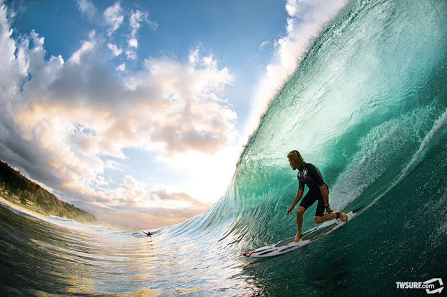 Mark Healy Surfing Pipeline from Transworld Surf