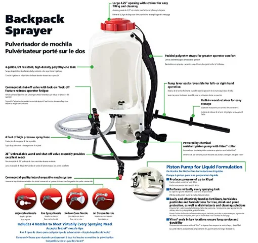 Solo 425 4-Gallon Backpack Sprayer