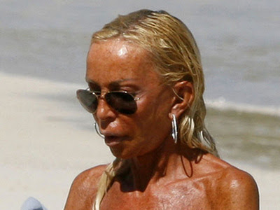 Donatella Versace Topless