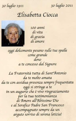 Ciocca Elisabetta  OFS