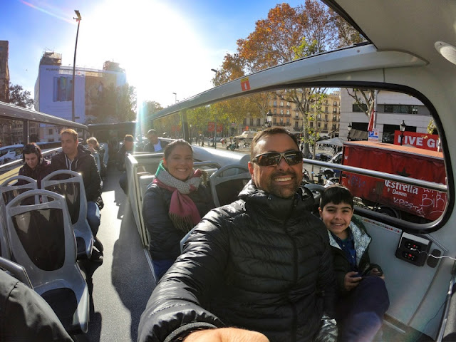 ônibus turísticos CitySightseeing em Barcelona
