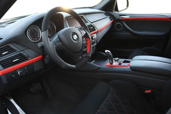 GPower BMW X5 M Typhoon Interior designing in the car