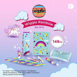 Wiggle Rainbow Set of 8