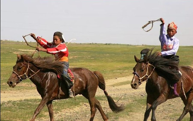 Mongolia Horses and Humans - Nice Photographs...