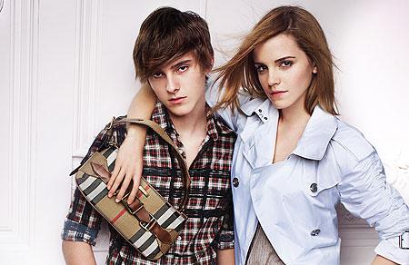 emma watson photoshoot 2010. Emma Watson 2010 Burberry