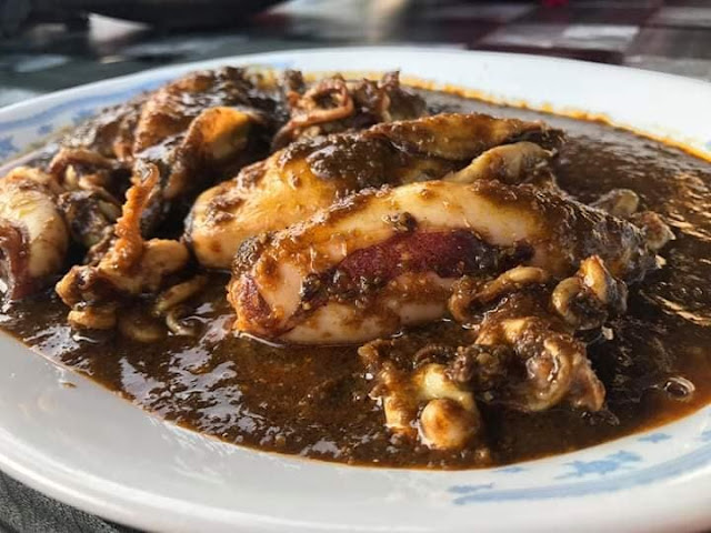 Resepi Sotong Masak Hitam