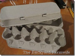 egg carton - The Backyard Farmwife