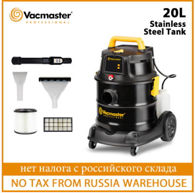 Vacmaster Industrial Vacuum Cleaner 1300W Powerful Wet Dry Vacuum Cleaner for Carpet Workshop Vacuum Cleaner With Stainless Tank