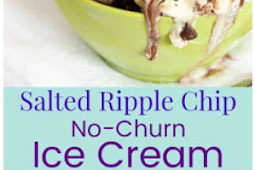 SALTED RIPPLE CHIP NO-CHURN ICE CREAM