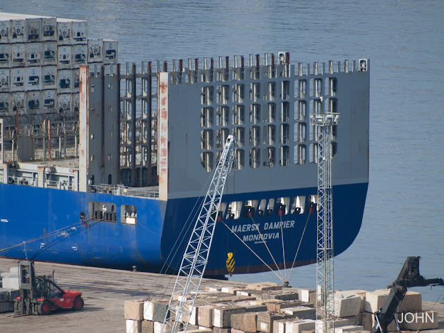 maersk dampier, container ship, vigo, ships photos, fotos de barcos