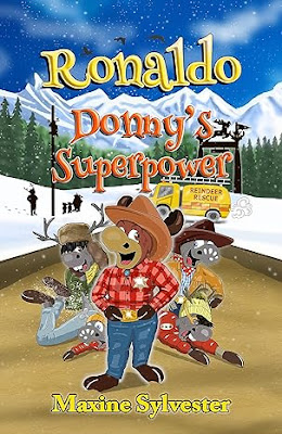 book cover of children's book Ronaldo Donny's Superpower by Maxine Sylvester