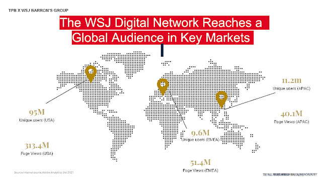 Tầm ảnh hưởng của The Wall Street Journal trên thế giới