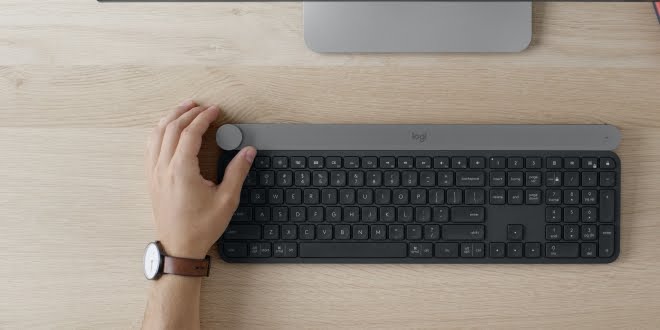 Logitech تكشف عن لوحة المفاتيح المبتكرة الجديدة Logitech Craft