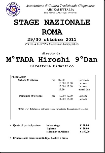 Microsoft Word - stage nazionale Roma novembre 2011.doc