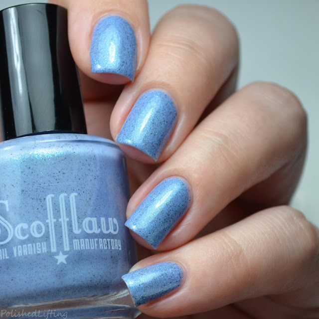 blue crelly nail polish
