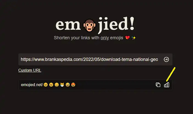 Cara Membuat Short URL Dengan Emoji-4