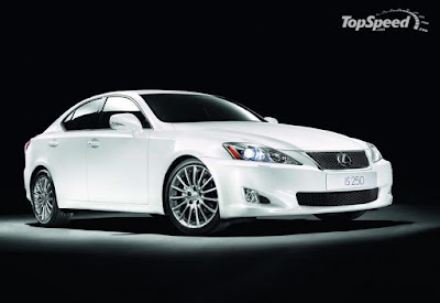 2010 Lexus IS F-sport white left size