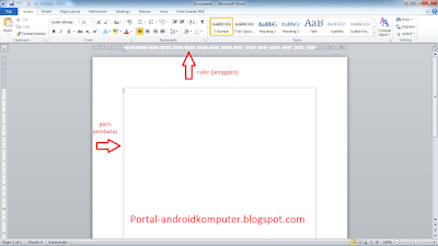  Kali ini aku akan memperlihatkan tutorial cara menampilkan garis pembatas di Ms Cara Menampilkan Garis Pembatas di Ms. Word 2010 (Boundaries)