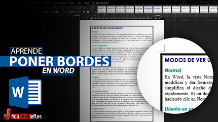 Como Poner Bordes en Word