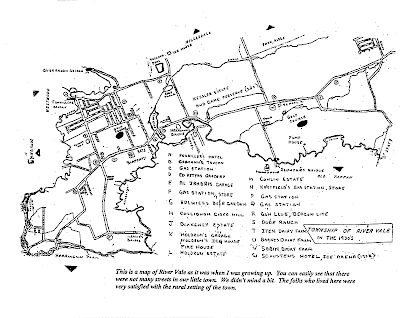 Map of River Vale circa 1930