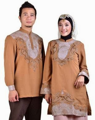 25 Model Baju  Muslim Couple  Untuk  Lebaran  Terbaru  2019 