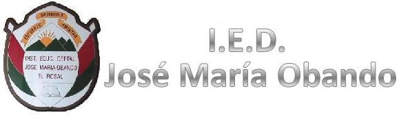 I. E. D. JOSE MARIA OBANDO