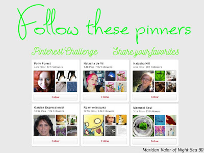 April Pinterest Challenge; people to follow, share some of your favorite Pinterest accounts and see a few of mine.