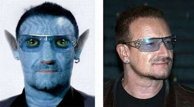 Celebrities Photoshoped To Avatar Mania 