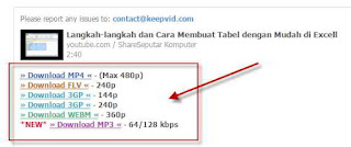 CARA DOWNLOAD VIDEO YOUTUBE GRATIS DAN CEPAT