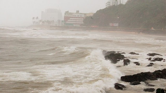Marinha emite alerta de ventos fortes e mar agitado em Salvador