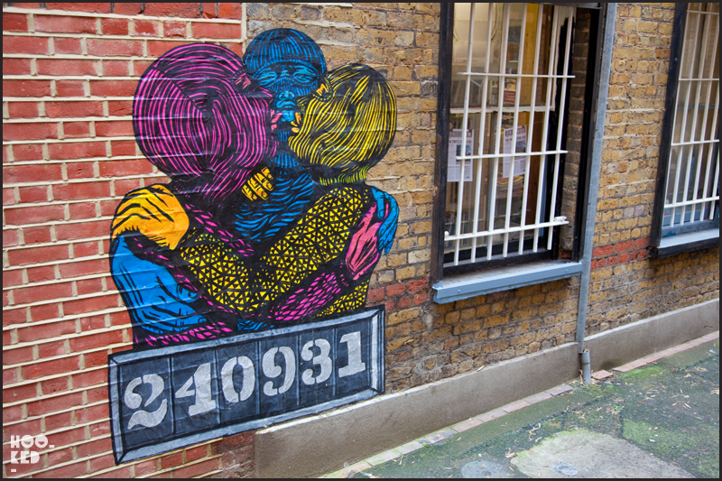 Colombian Street Artist Bastardilla's London Street Art