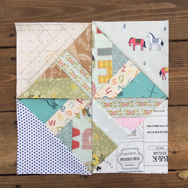 free 6" foundation paper pieced quilt pattern great scrap buster