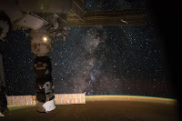 Milky Way Galaxy seen from the International Space Station