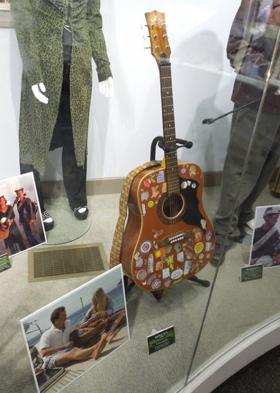 Donna's guitar prop Mamma Mia Movie