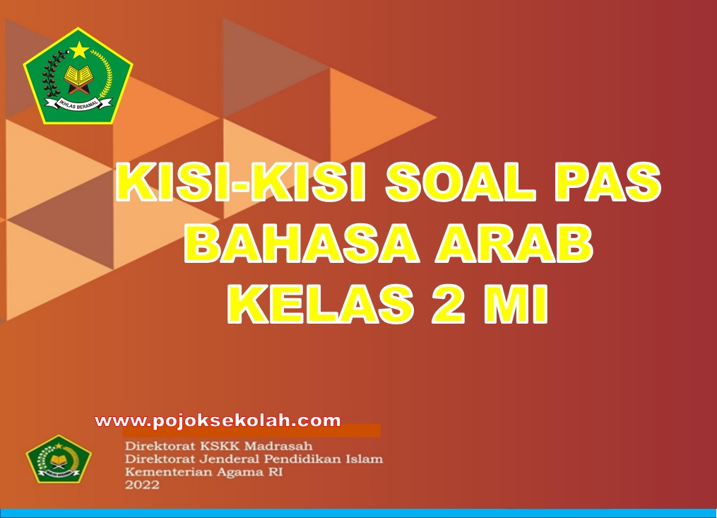 Kisi-kisi PAS Bahasa Arab Kelas 2