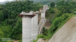 Mizoram railway Bridge Collapse