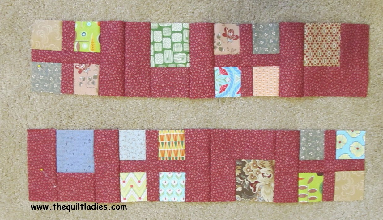Free How to make a floating square quilt pattern.