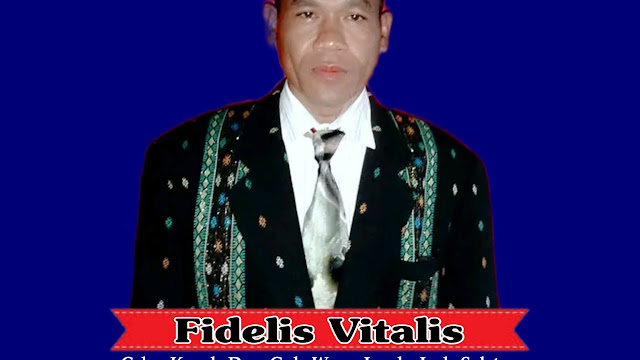 Fidelis Vitalis Calon Kepala Desa Golo Wune Periode 2023-2029